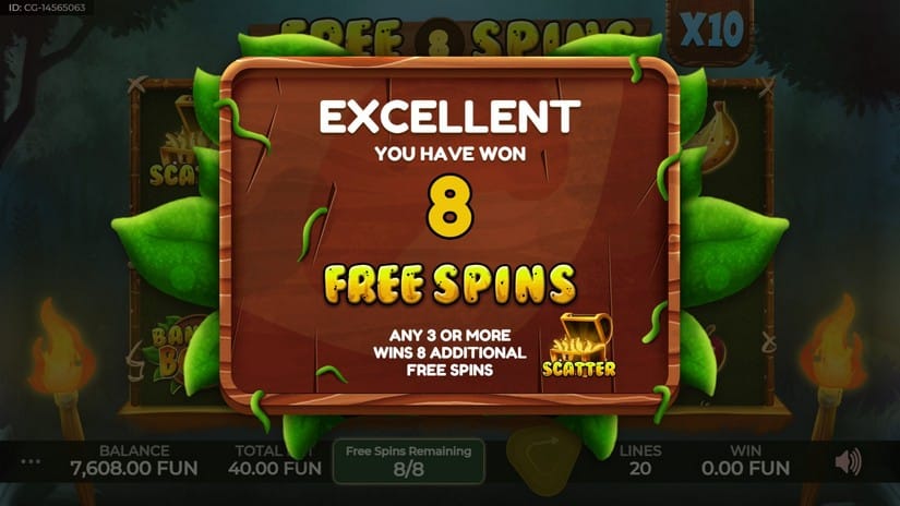 Banana Boom slot screen 3
