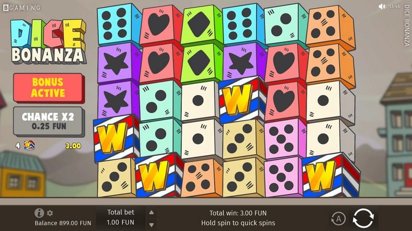 Dice Bonanza slot screen 2