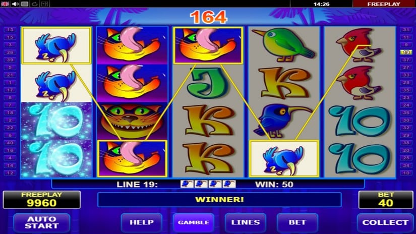 Tweety Birds slot screen 2