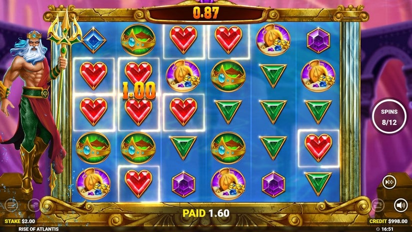 Rise of Atlantis 2 slot screen 4