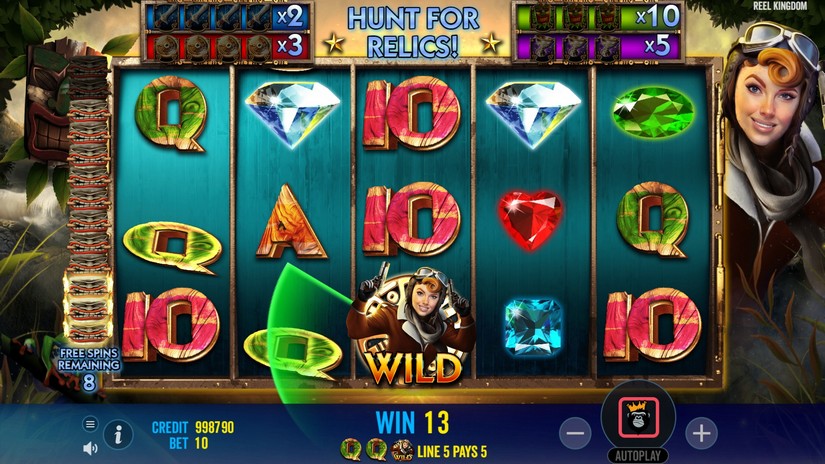 Spirit of Adventure slot screen 5