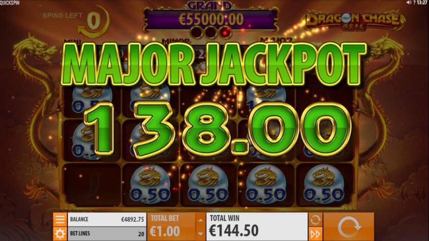 Dragon Chase slot screen 8