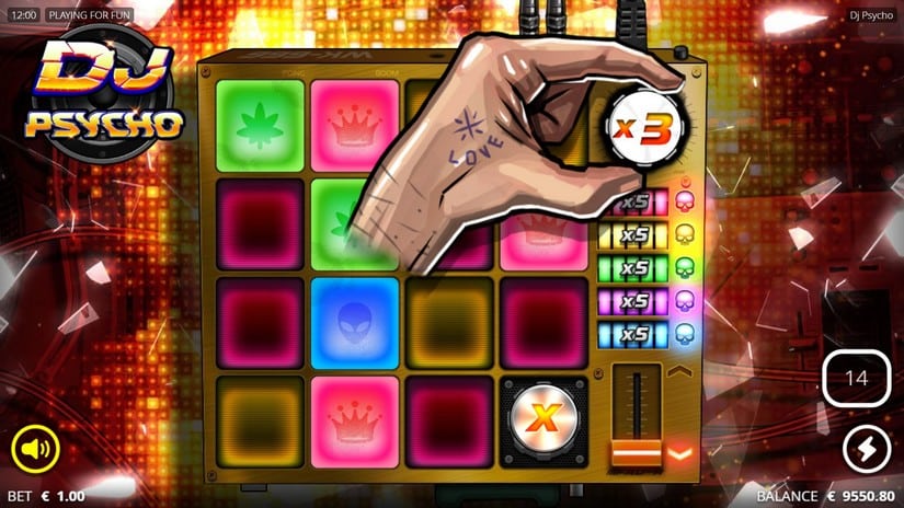 DJ Psycho slot screen 6