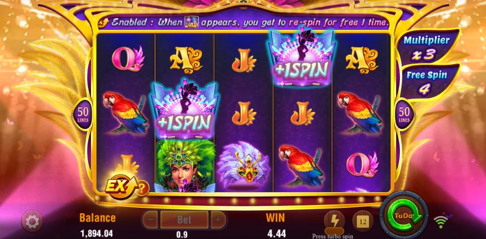 play Samba slot demo
