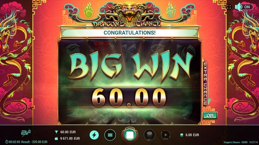 Dragon’s Chance slot screen 4
