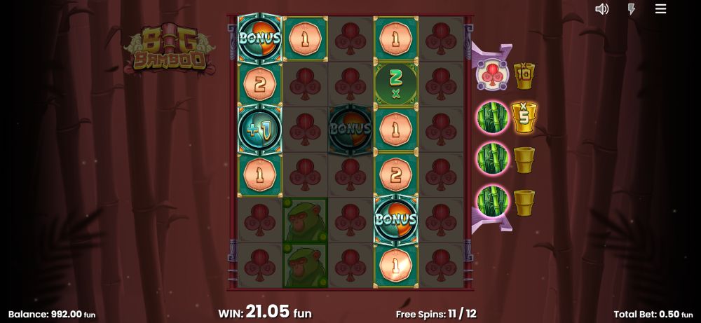 Big Bamboo slot features