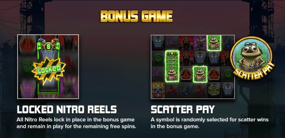 Nitropolis Bonus Game