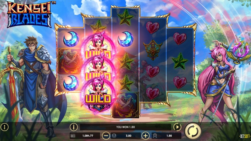 Kensei Blades slot screen 2