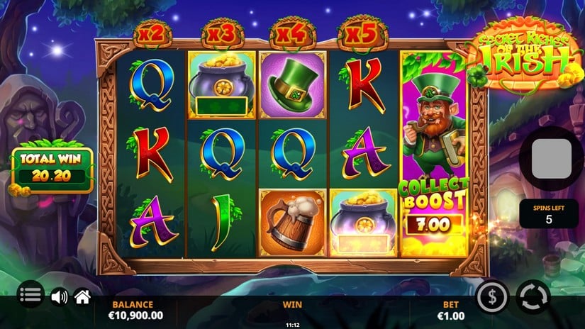 Secret Riches of the Irish slot screen 5