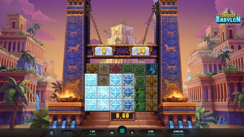 Conquer Babylon slot screen 5