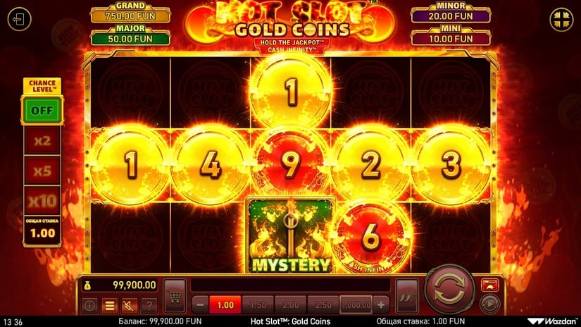 Hot Slot™: Gold Coins slot screen 2