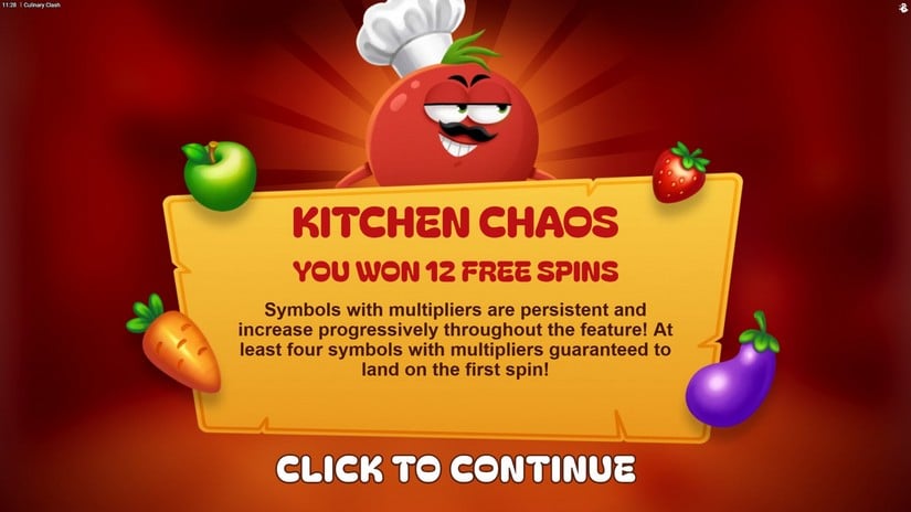 Culinary Clash slot screen 4