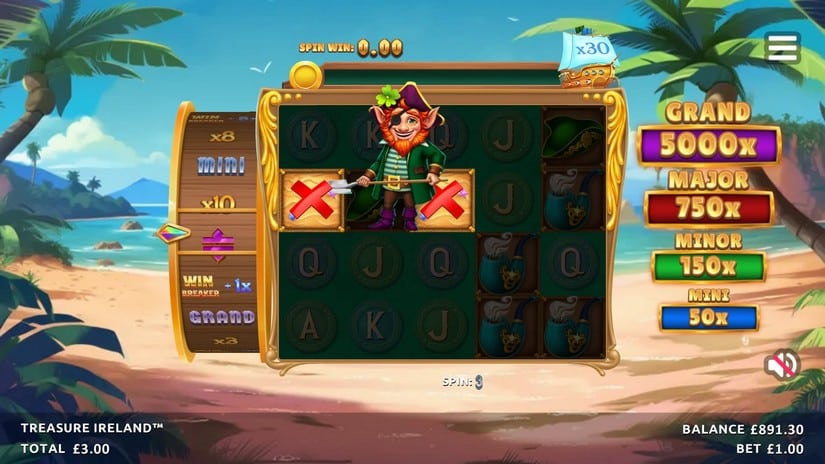 Treasure Ireland slot screen 4