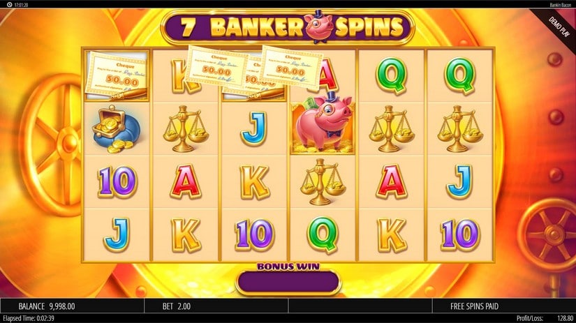Bankin Bacon slot screen 5