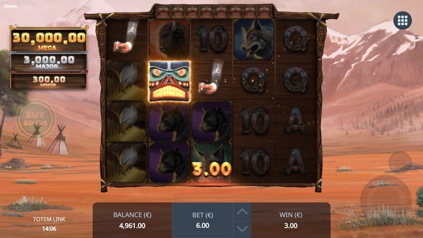 Totem Link slot screen 2