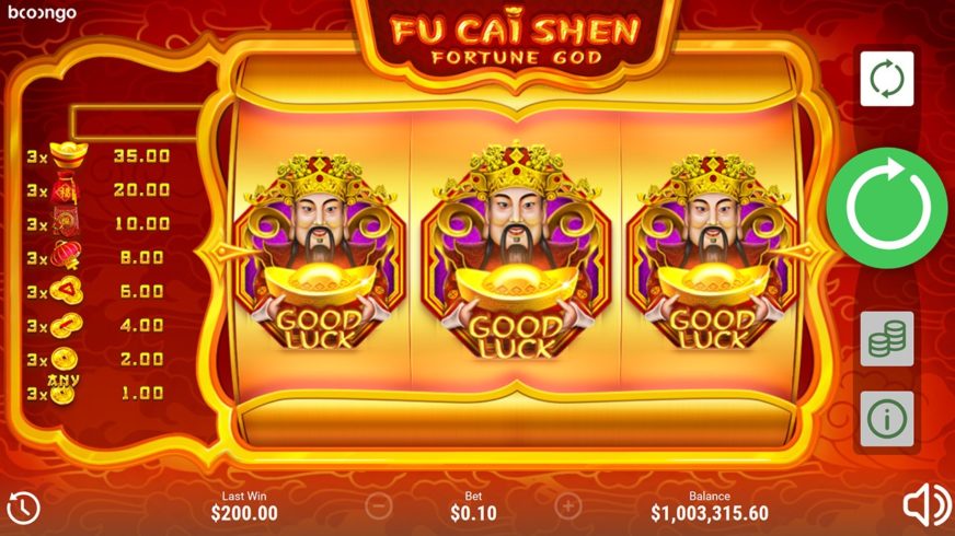 Fu Cai Shen slot screen 3
