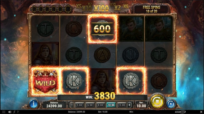 Diamonds of the Realm slot screen 7