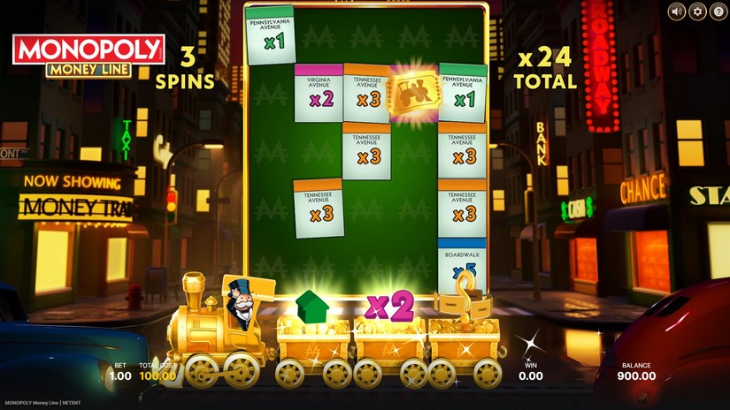 Monopoly Money Line slot screen 4