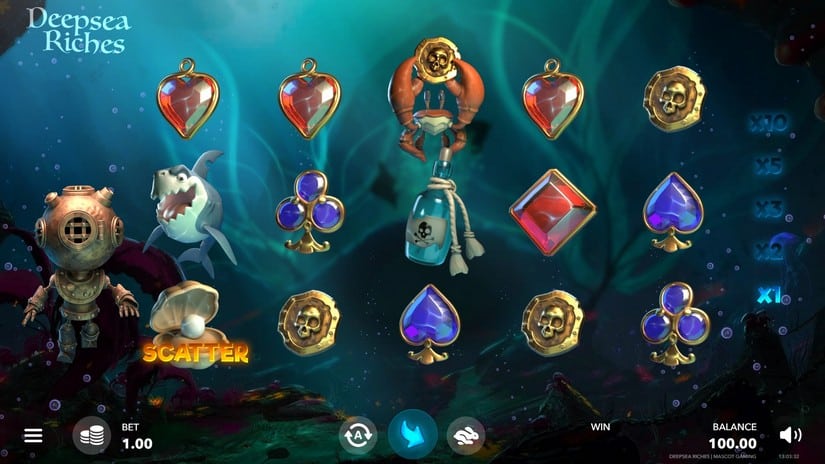 Deepsea Riches slot screen 1