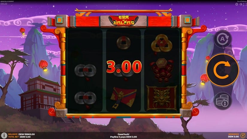 Era of Jinlong slot screen 2