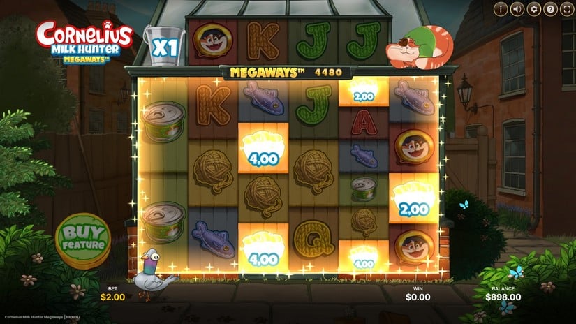 Cornelius Milk Hunter slot screen 1