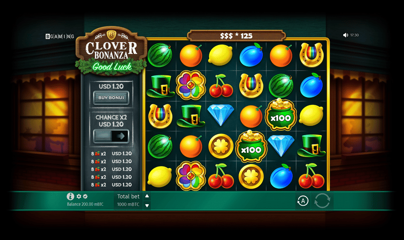 Clover Bonanza slot screen 2