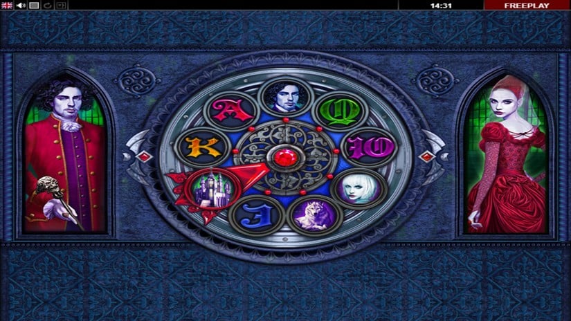 Vampires slot screen 4