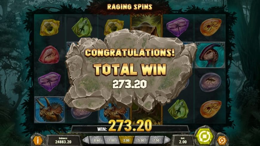 Raging Rex slot screen 7