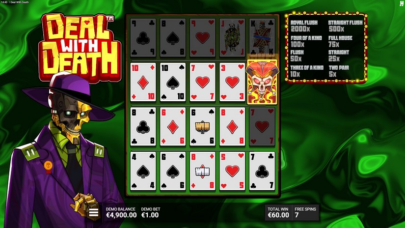 Deal With Death slot screen 5