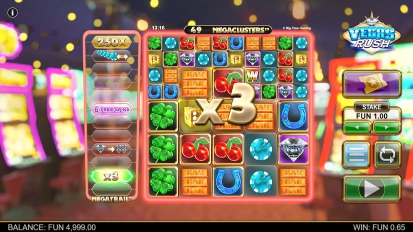 Vegas Rush slot screen 2