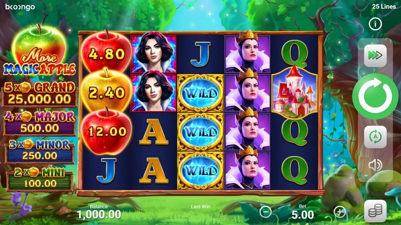 More Magic Apple slot screen 1