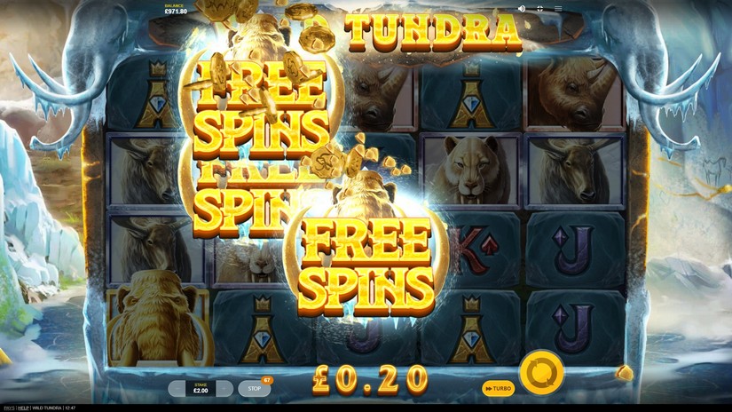 Wild Tundra slot screen 4