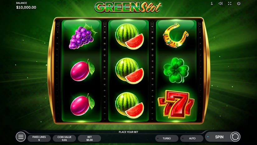 Green Slot slot screen 1