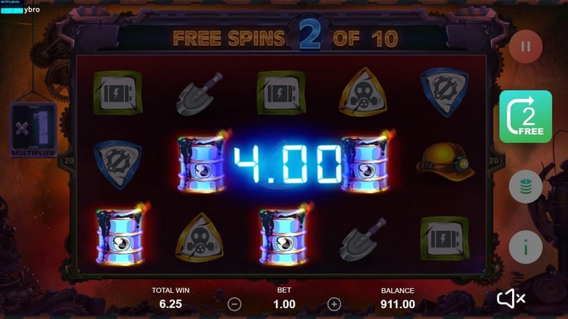 Mech-o-tronika slot screen 4