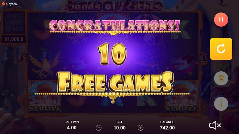 Sands of Riches slot screen 5