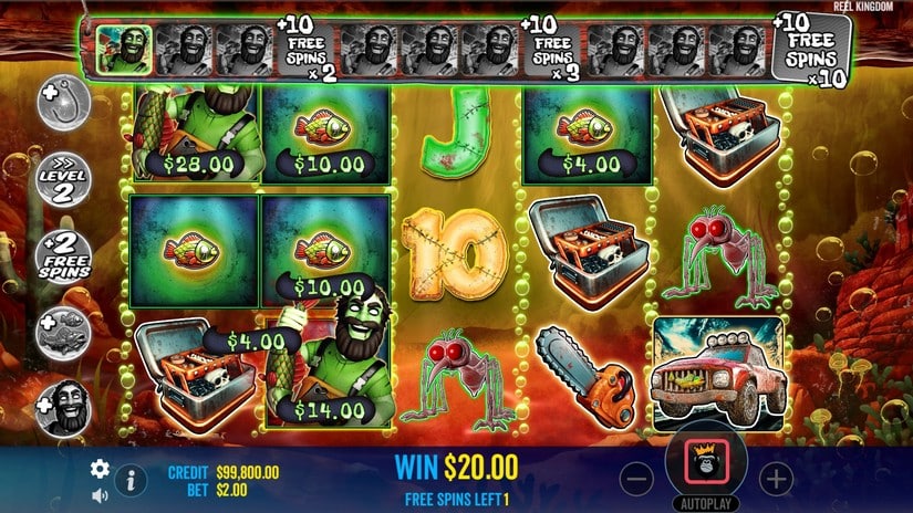 Big Bass Halloween 2 slot screen 5