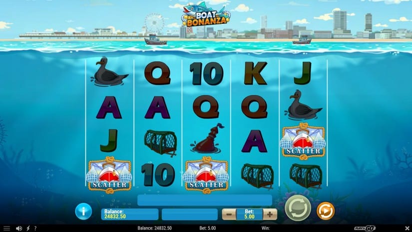 Boat Bonanza slot screen 2