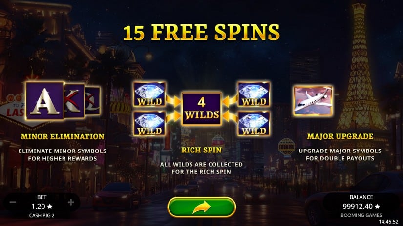 Cash Pig 2 slot screen 2