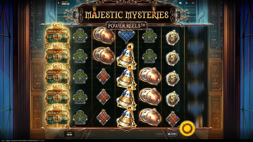 Majestic Mysteries Power Reels slot screen 4