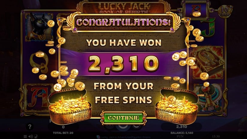 Lucky Jack – Book Of Rebirth slot screen 7