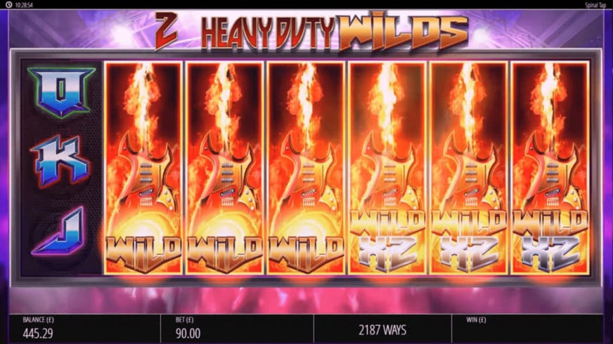 Spinal Tap slot screen 2