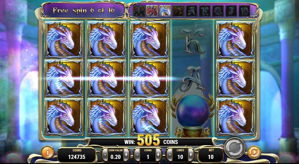 Rise of Merlin expanding symbols