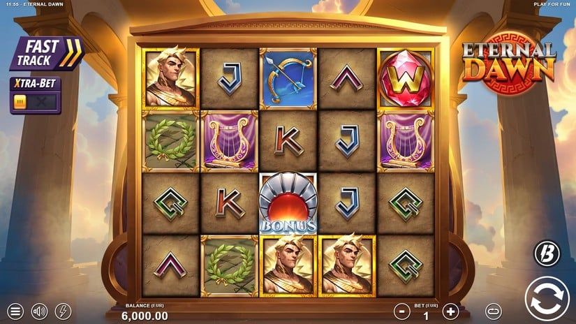 Eternal Dawn slot screen 1