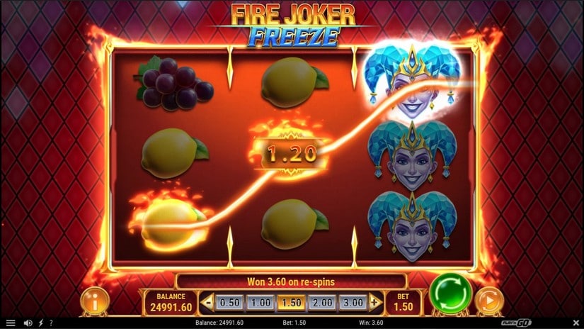 Fire Joker Freeze slot screen 3
