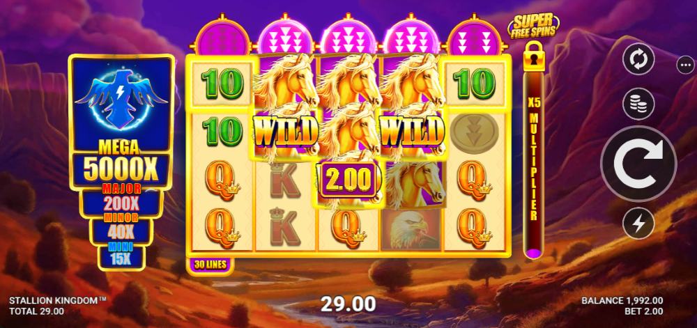 Stallion Kingdom free slot