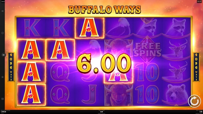 Buffalo Ways slot screen 2