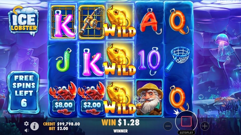 Ice Lobster slot screen 4
