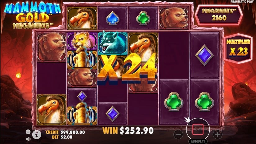 Mammoth Gold Megaways slot screen 7