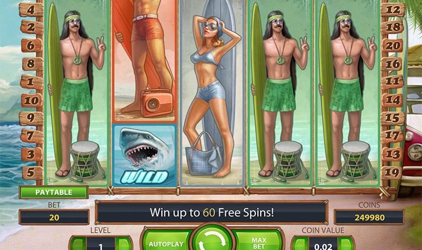 Wild Water slot screen 2