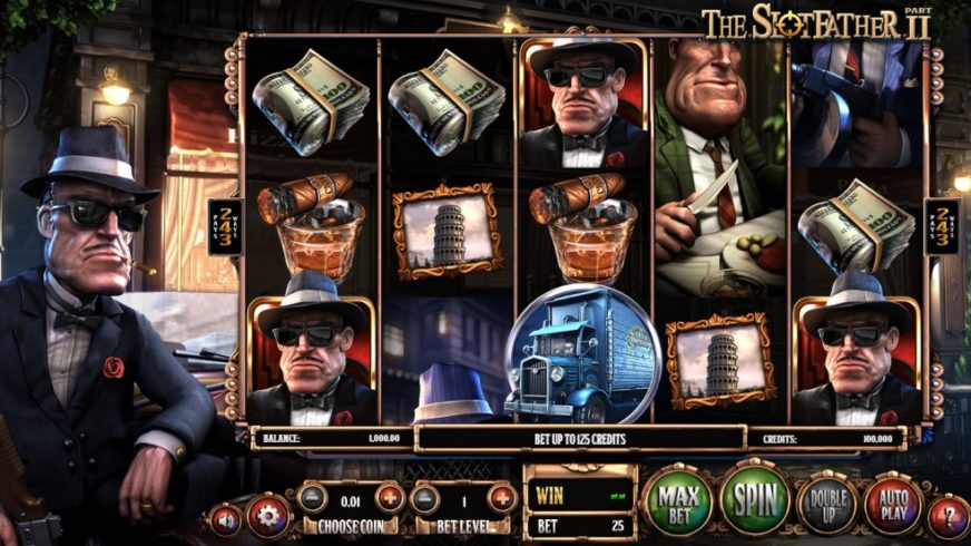 The Slotfather Part 2 slot screen 1